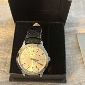 NWT FURLA STEEL WATCH